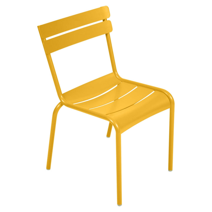 Luxembourg Steel Side Chair - Set of 2 - Fermob - Outdoor Furniture - Honey Textured - HORNE
