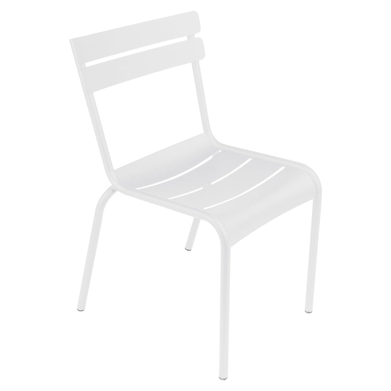 Luxembourg Steel Side Chair - Set of 2 - Fermob - Outdoor Furniture - Acapulco Blue - HORNE