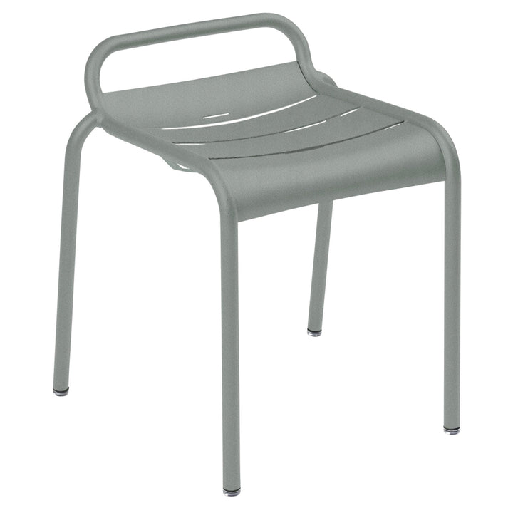 Luxembourg Stool 19" - Set of 2 - Fermob - Outdoor Furniture - Lapilli Grey - HORNE