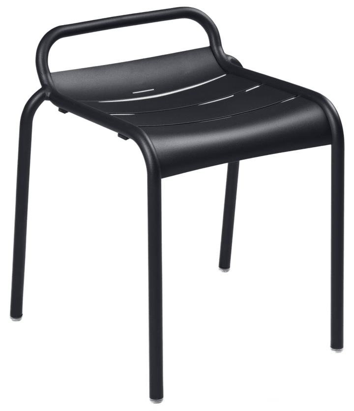 Luxembourg Stool 19" - Set of 2 - Fermob - Outdoor Furniture - Anthracite - HORNE