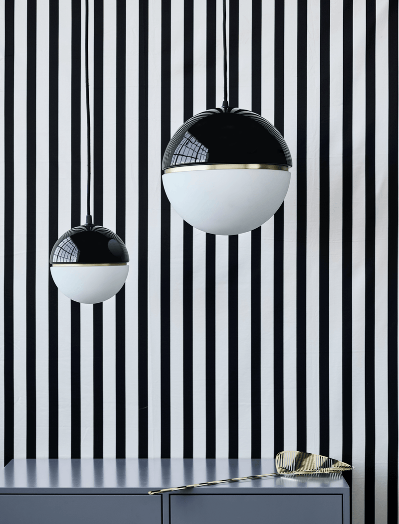 Macaroon Pendant - Lucie Kaas - Pendants - Dark Grey - Small - HORNE