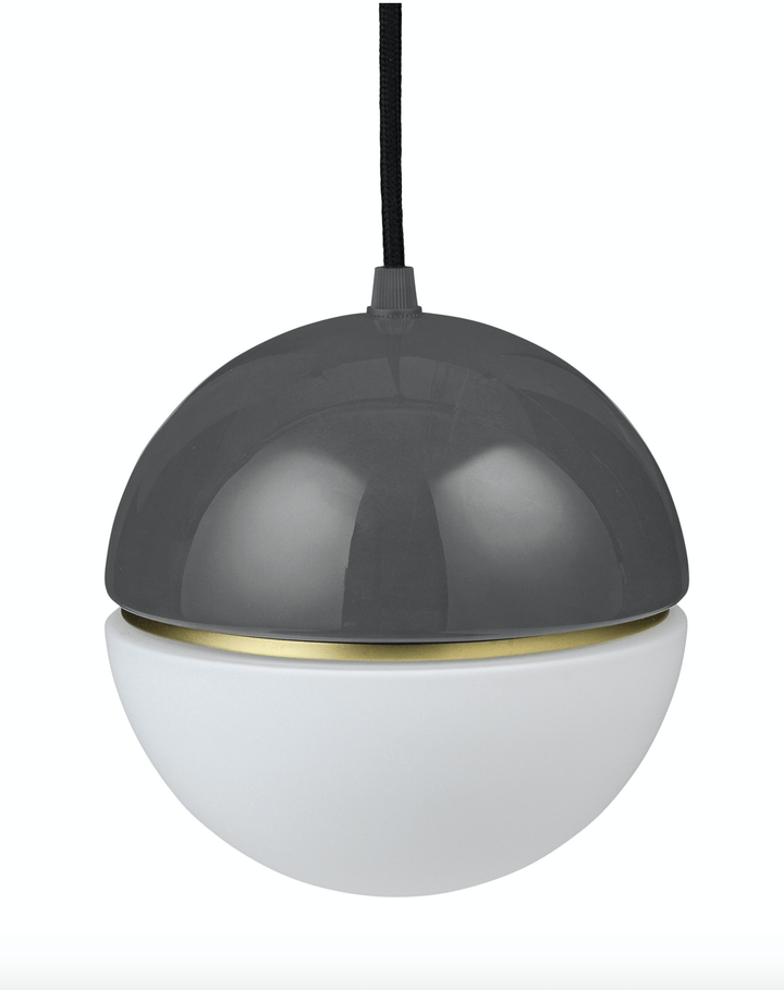 Opal Glass Macaroon Pendant Lamp by Lucie Kaas