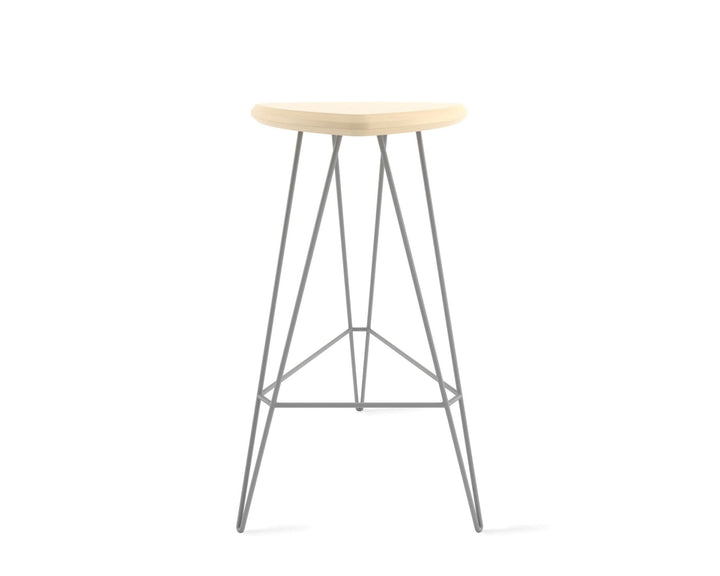 Madison Bar Stool - Tronk - Stools + Benches + Ottomans - Maple - Gray - HORNE