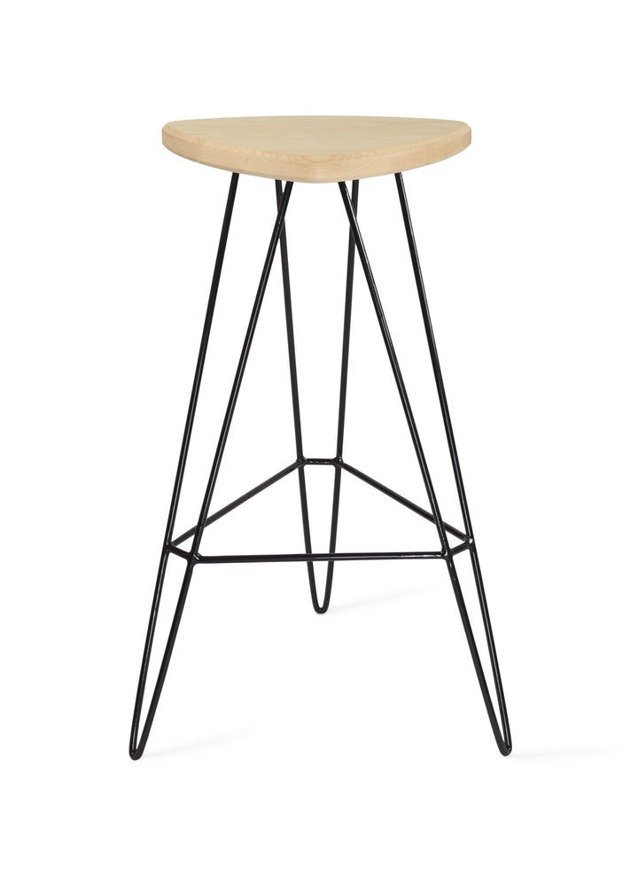 Madison Bar Stool - Tronk - Stools + Benches + Ottomans - Maple - Black - HORNE