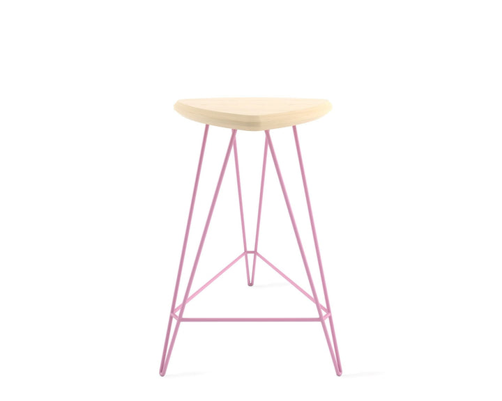 Madison Counter Stool - Tronk - Stools + Benches + Ottomans - Maple - Pink - HORNE