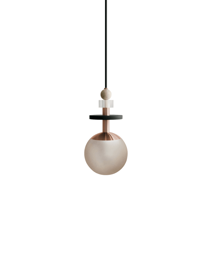 Maru Pendant - Copper - Ladies & Gentlemen - Pendants - 6" - Small - Bronze Translucent - HORNE