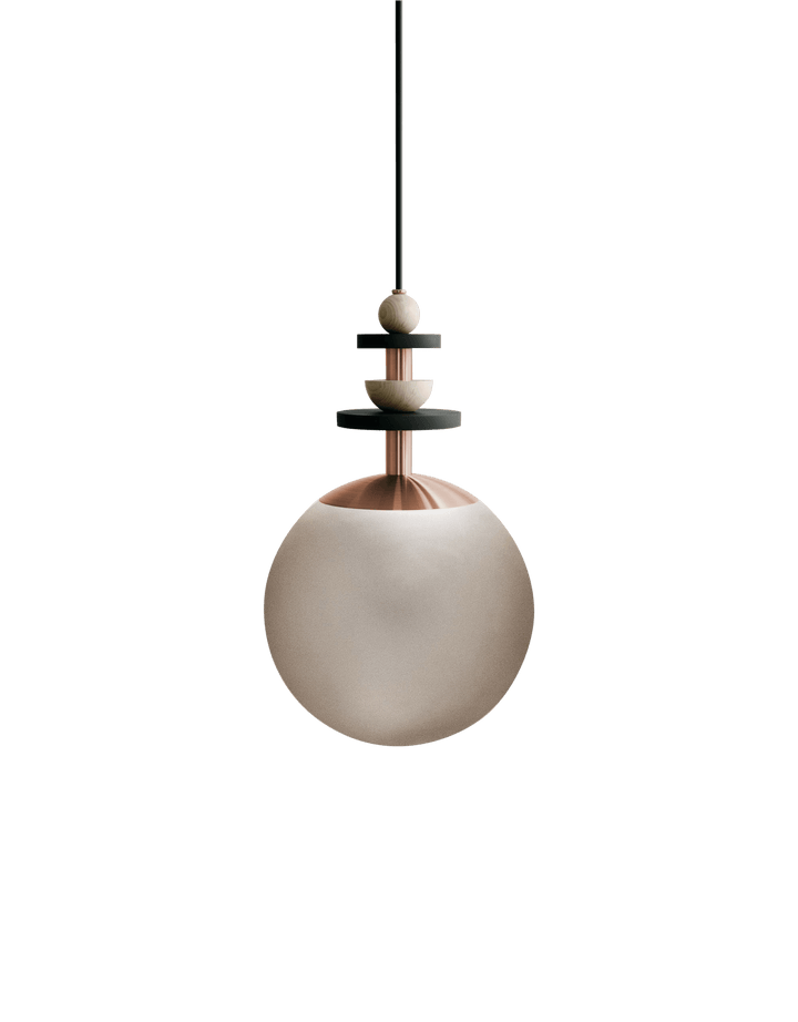 Maru Pendant - Copper - Ladies & Gentlemen - Pendants - 10" - Medium - Bronze Translucent - HORNE