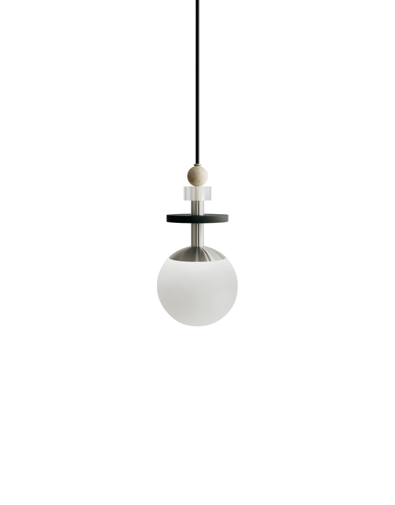 Maru Pendant - Satin Nickel - Ladies & Gentlemen - Pendants - 6