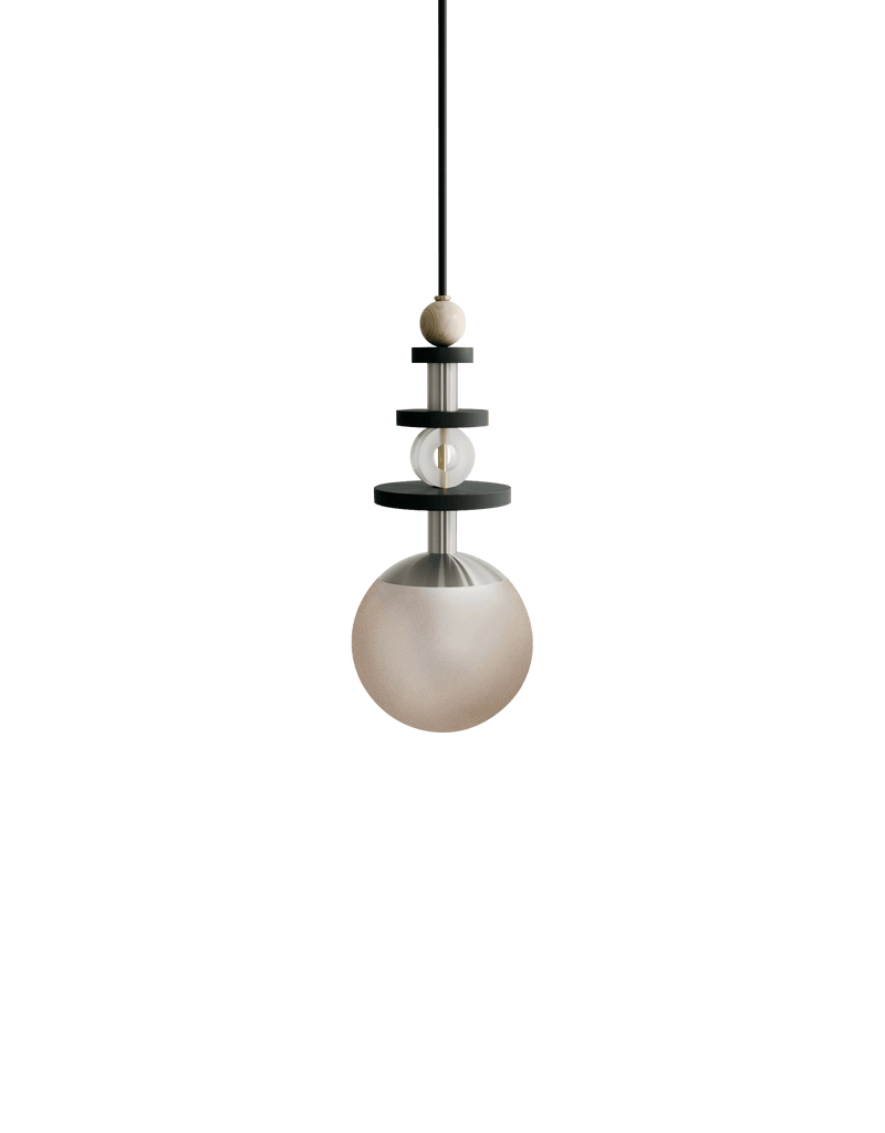 Maru Pendant - Satin Nickel - Ladies & Gentlemen - Pendants - 6