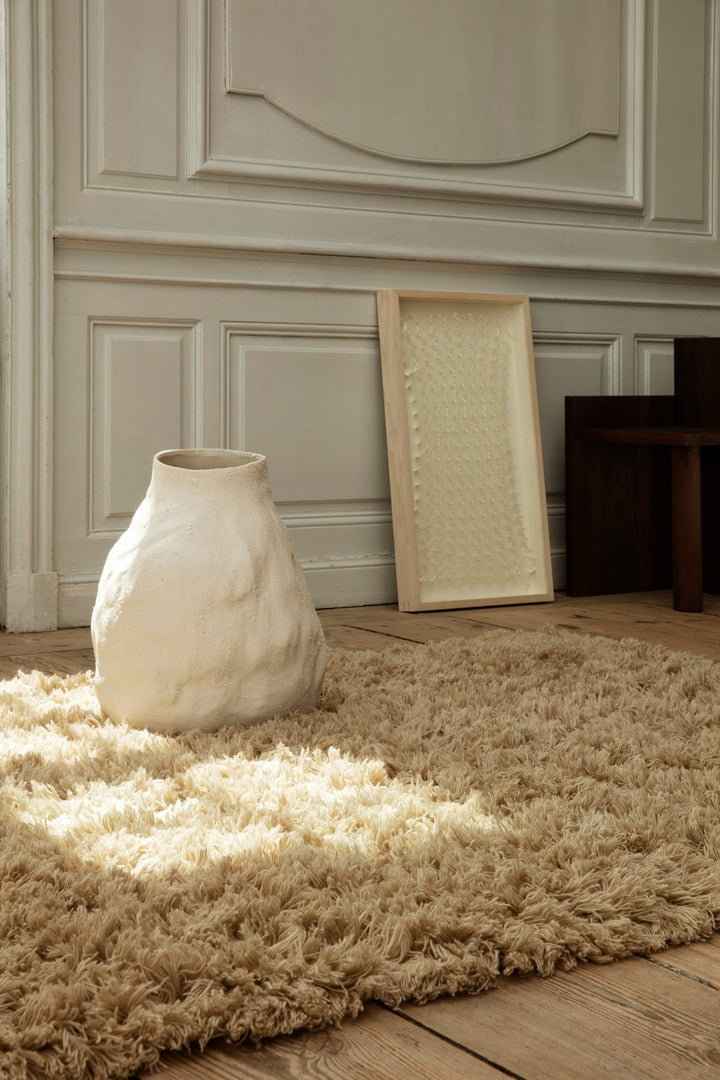 Meadow High Pile Rug - Ferm Living Rugs - Large - Light Sand - HORNE