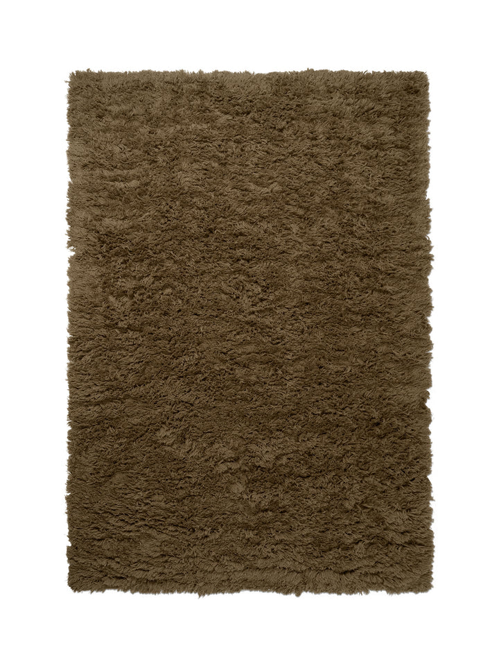 Meadow High Pile Rug - Ferm Living Rugs - Large - Dark Beige - HORNE