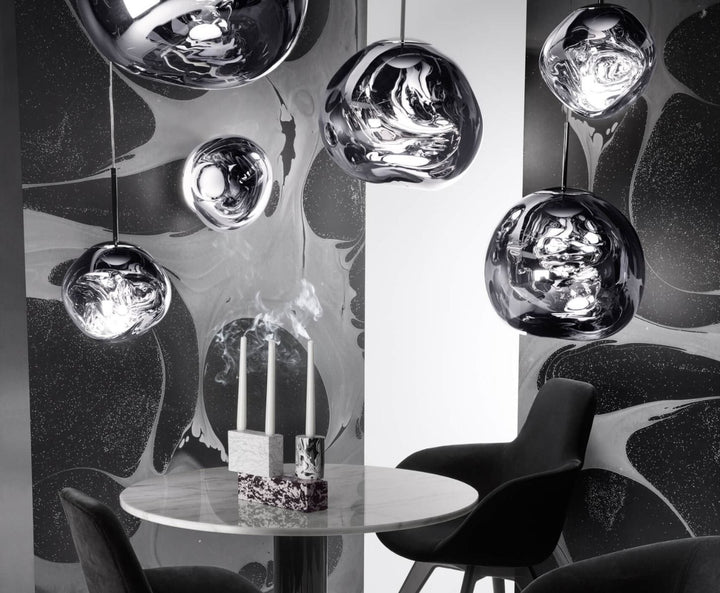 Melt Mini LED Pendant - Tom Dixon - Pendants - Chrome - HORNE