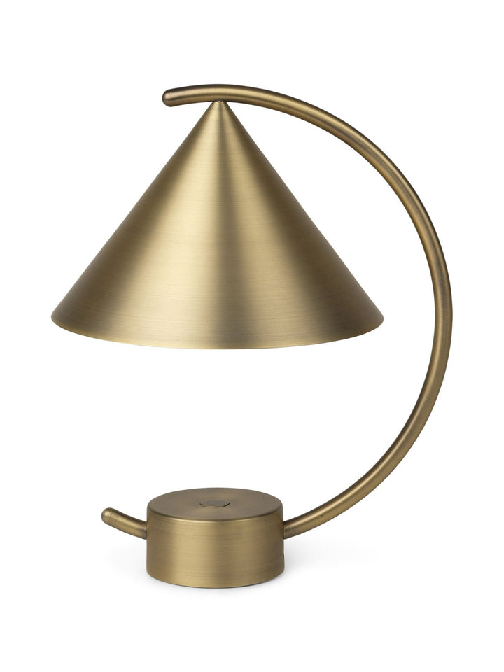 Meridian Lamp - Ferm Living - Tables + Desks - Brass - HORNE