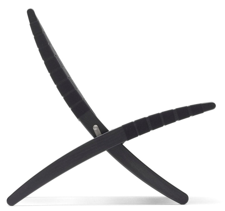 MG501 Cuba Chair - Cotton Webbing - Carl Hansen & Son - Chairs - Black Oak/Black Webbing - HORNE
