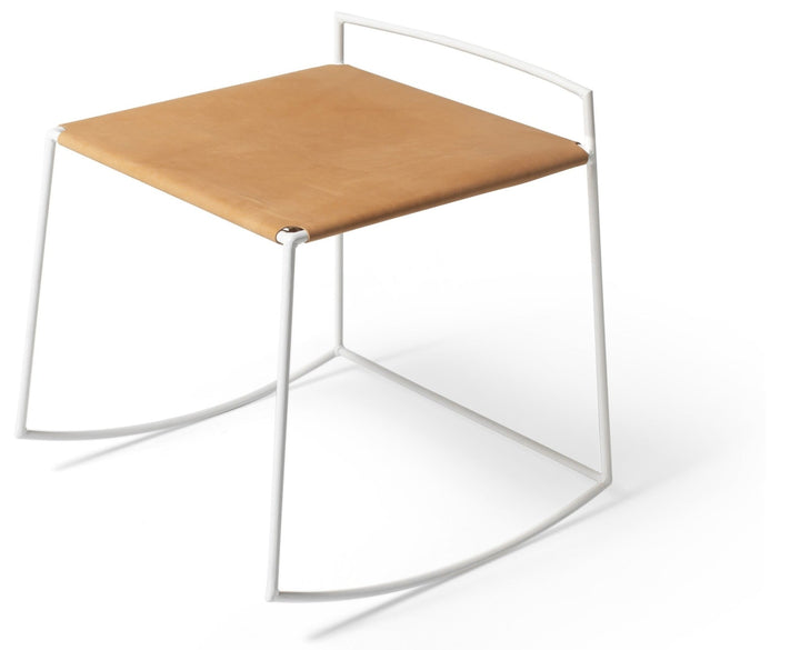 Mia Rocking Stool - Tronk - Stools + Benches + Ottomans - White - HORNE