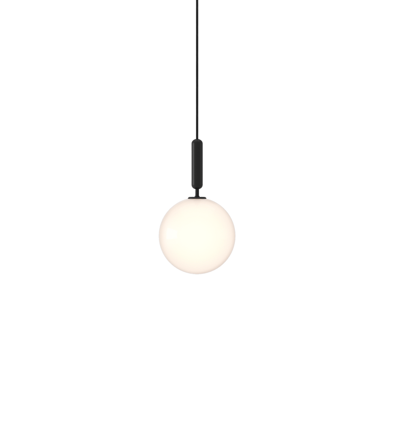 Miira 1 Pendant - Nuura - Pendants - Small - Rock Grey/Opal White - HORNE