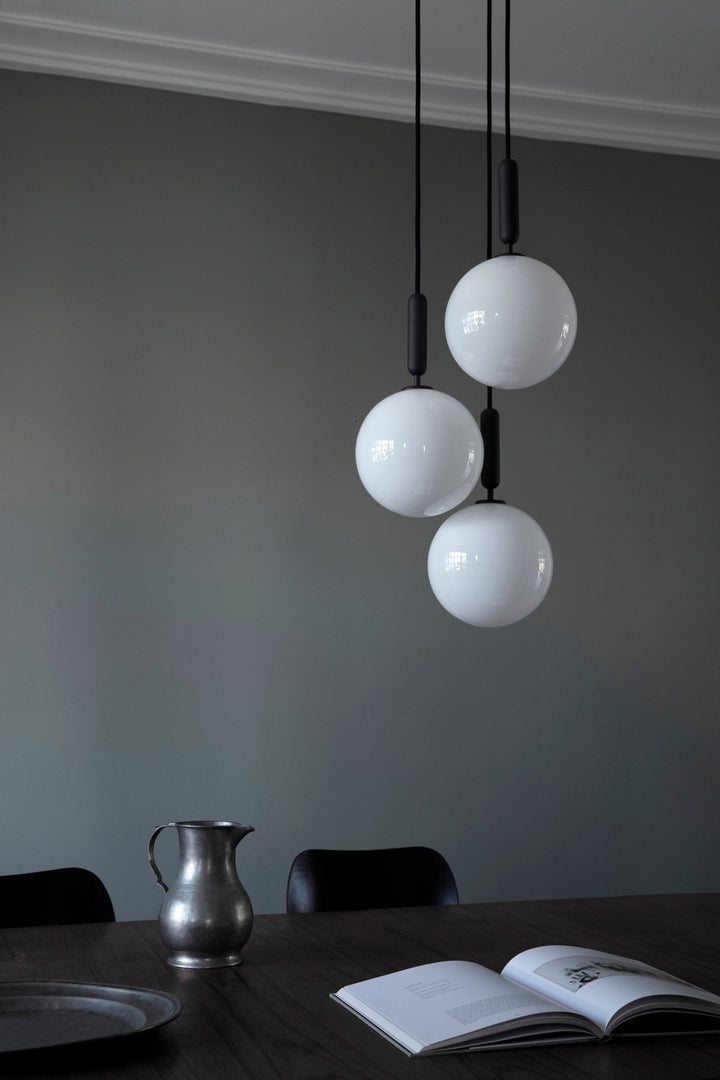 Miira 3 Pendant - Large - Nuura - Pendants - Brass/Optic Clear - HORNE