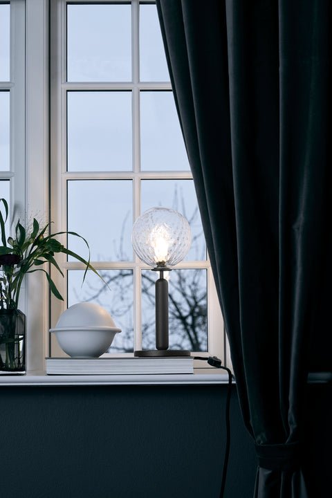 Miira Table Lamp - Nuura - Table + Task - Brass/Optic Clear - HORNE
