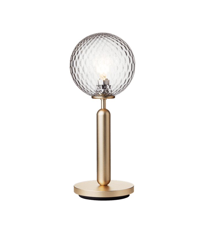 Miira Table Lamp - Nuura - Table + Task - Brass/Optic Clear - HORNE