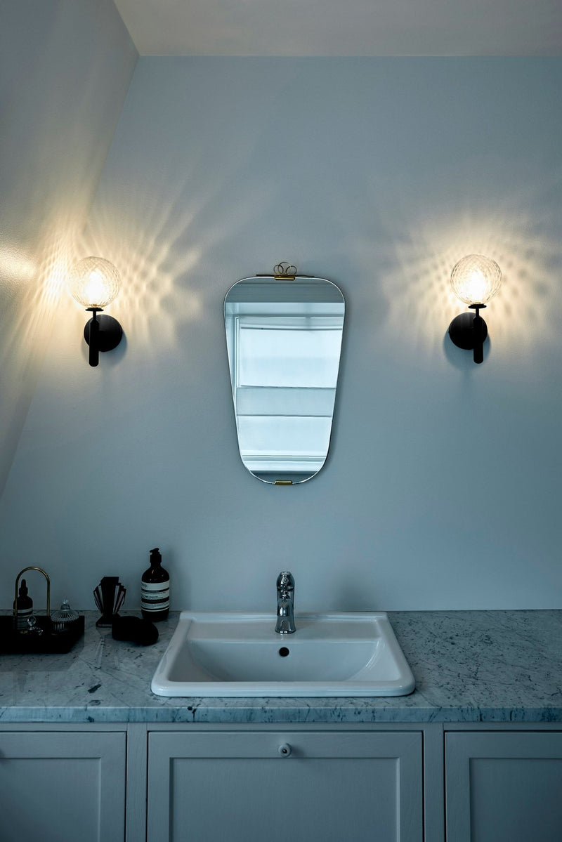 Miira Wall Sconce - Nuura - Wall Sconces - Rock Grey/Optic Clear - HORNE