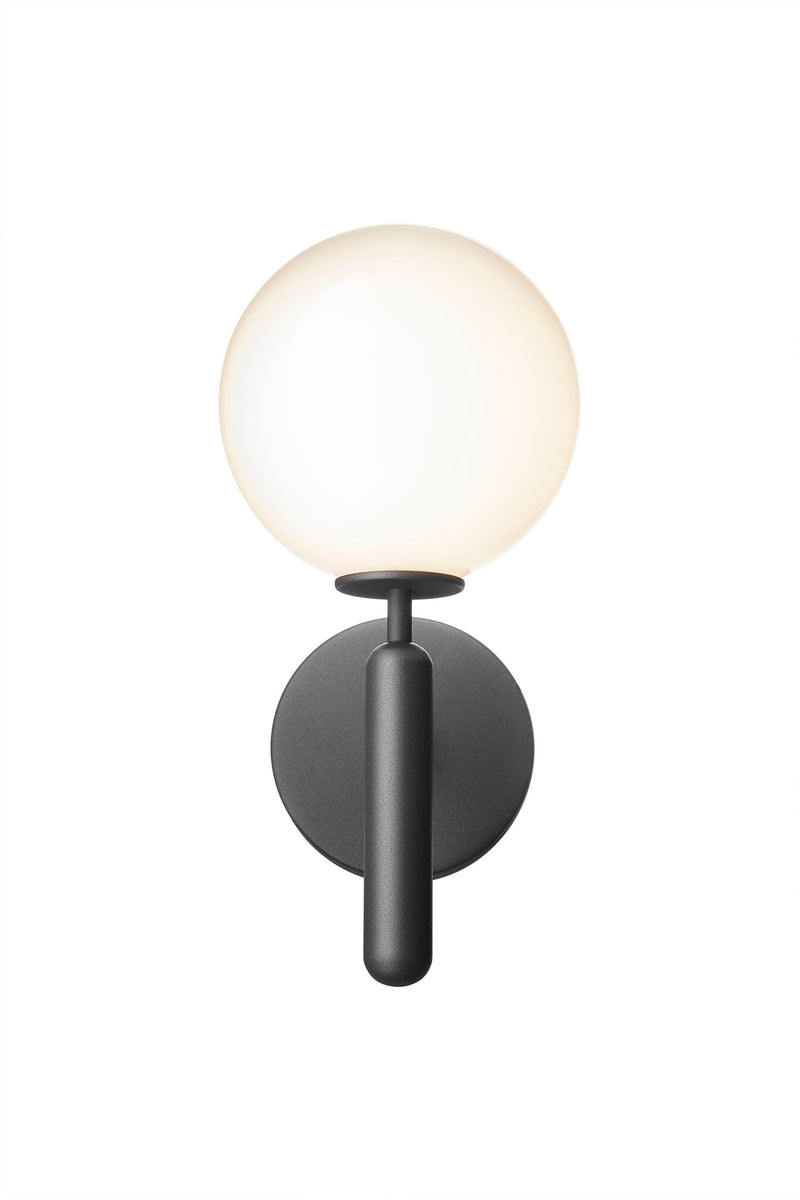 Miira Wall Sconce - Nuura - Wall Sconces - Rock Grey/Optic Clear - HORNE