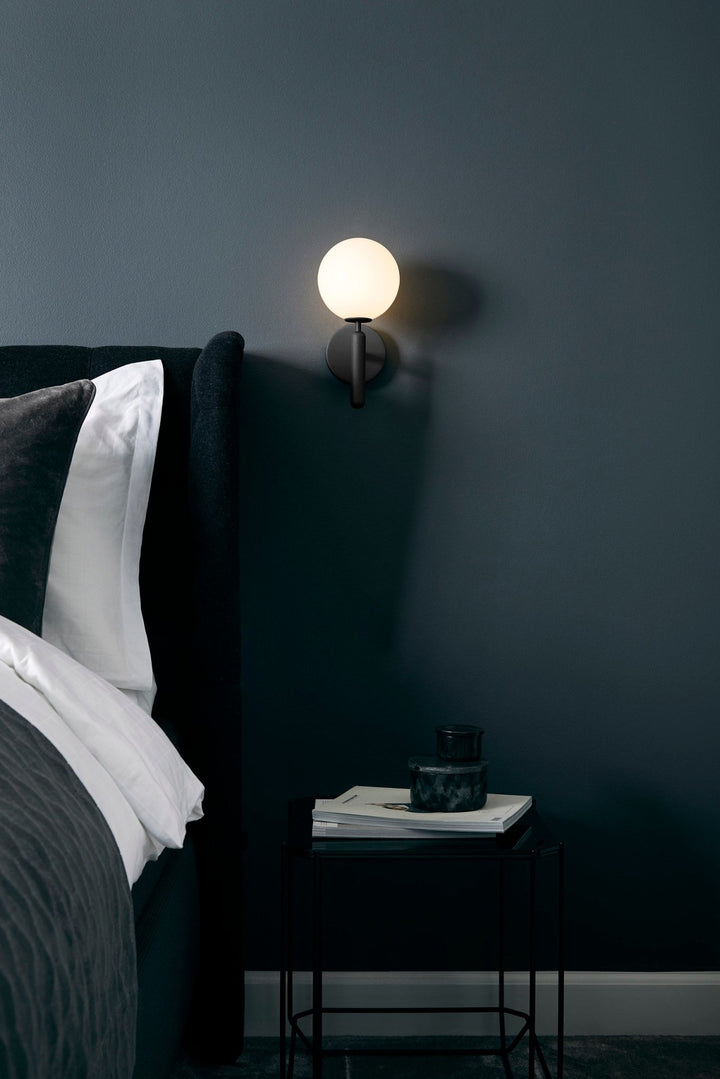 Miira Wall Sconce - Nuura - Wall Sconces - Rock Grey/Opal White - HORNE