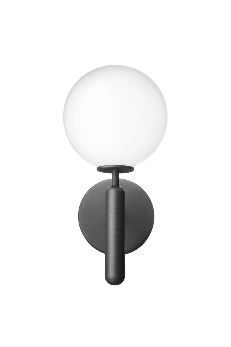 Miira Wall Sconce - Nuura - Wall Sconces - Rock Grey/Optic Clear - HORNE