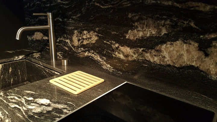 Milan Trivet - Fferrone Design - Serveware - Solid Brass With Sandblasted Finish - HORNE