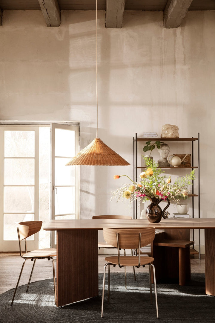 Mingle Table Legs - Ferm Living - Tables + Desks - Walnut - HORNE