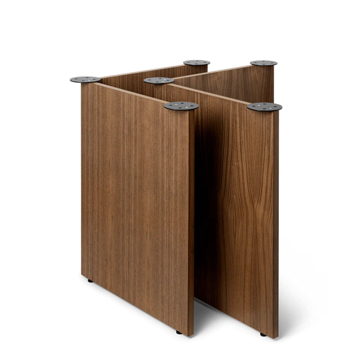 Mingle Table Legs - Ferm Living - Tables + Desks - Walnut - HORNE