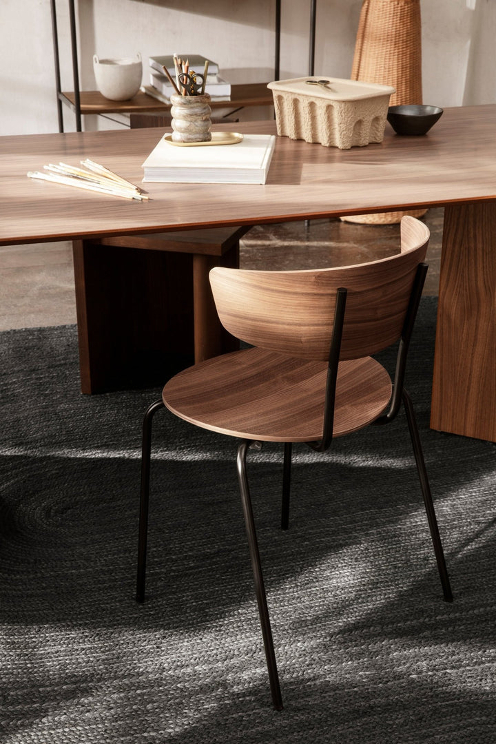 Mingle Table Top - Ferm Living - Tables + Desks - 63" - Walnut - HORNE