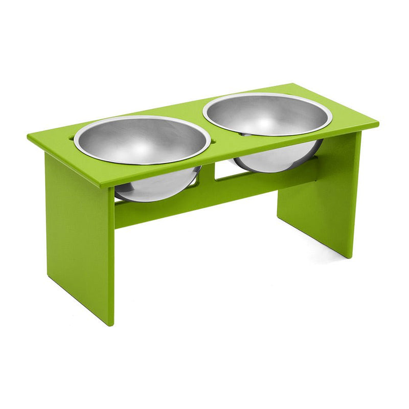 Minimalist Double Dog Bowl - Large - Loll Designs - Outdoor Accessories - Black - HORNE