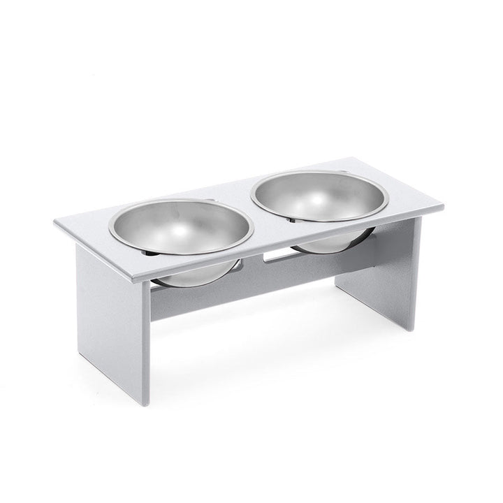 Minimalist Double Dog Bowl - Medium - Loll Designs - Outdoor Accessories - Driftwood - HORNE