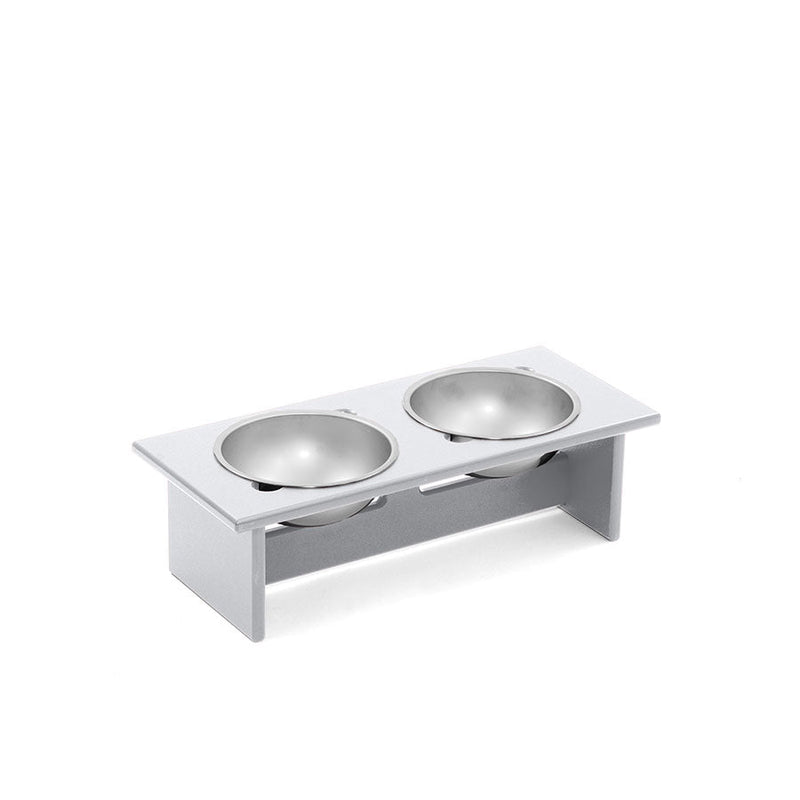 Minimalist Double Dog Bowl - Small - Loll Designs - Outdoor Accessories - Black - HORNE