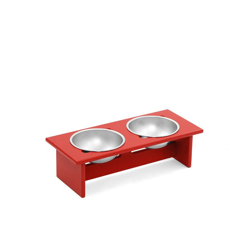 Minimalist Double Dog Bowl - Small - Loll Designs - Outdoor Accessories - Black - HORNE