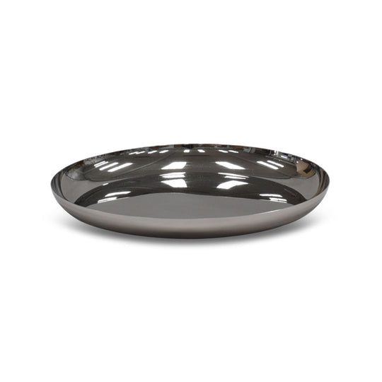Modern Medium Platter in Stainless Steel - Tina Frey - Serveware - HORNE