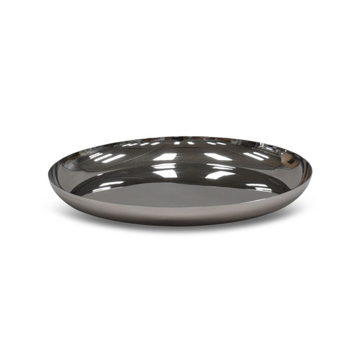 Modern Medium Platter in Stainless Steel - Tina Frey - Serveware - HORNE