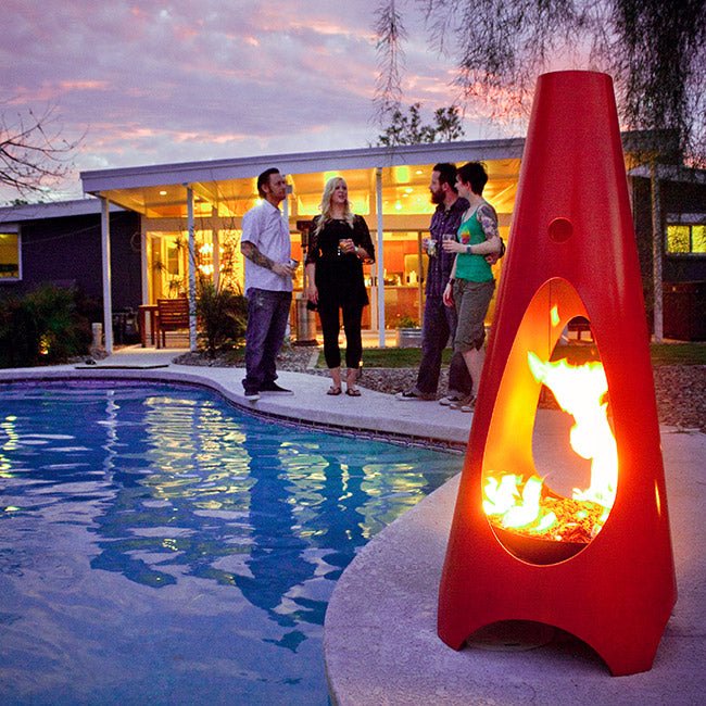 Urbanfire Propane FireplaceAvocado - Modfire
