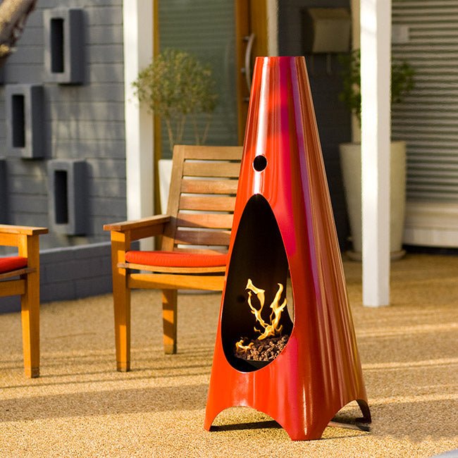 Urbanfire Propane FireplaceRed - Modfire
