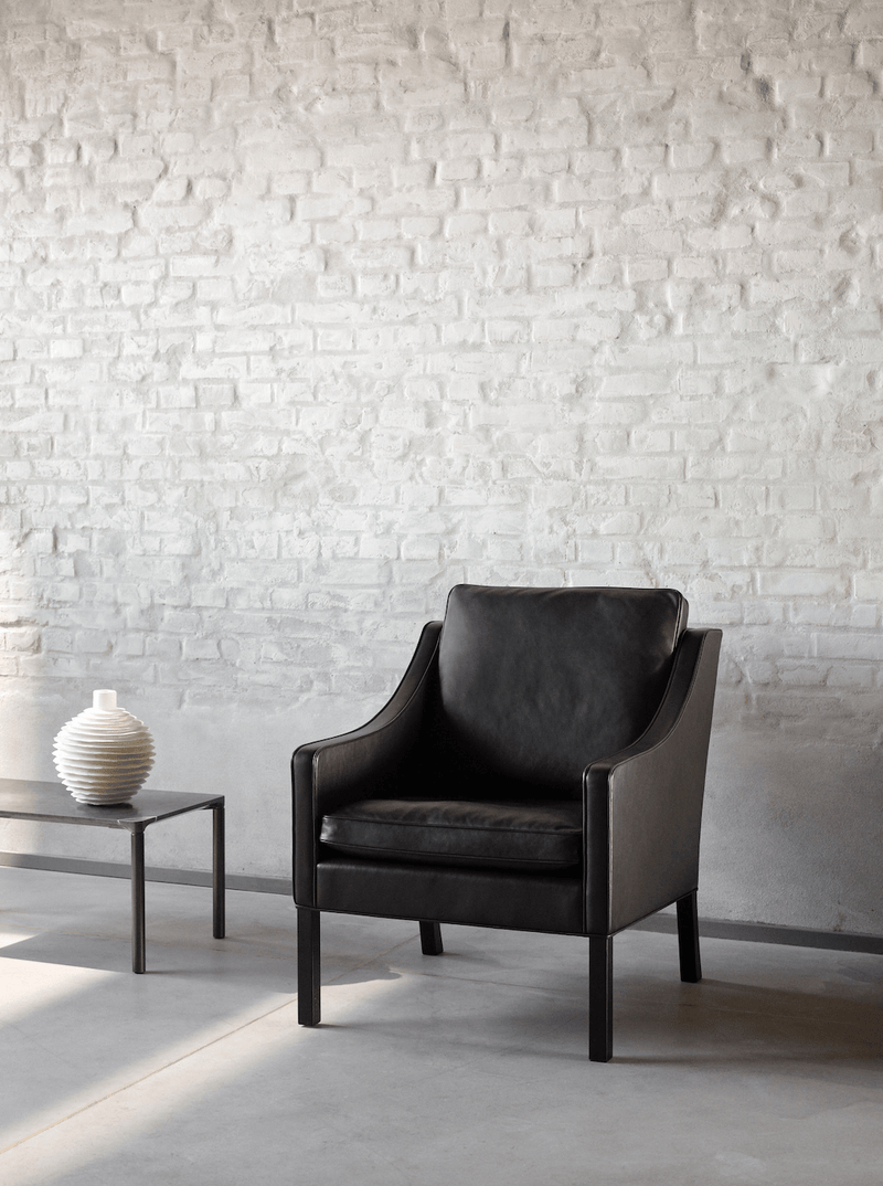 Mogensen 2207 Club Chair - Black Lacquered Oak - Fredericia - Chairs - HORNE