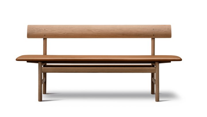 Mogensen Bench - Oiled Oak - Fredericia - Stools + Benches + Ottomans - Omni 307 - HORNE