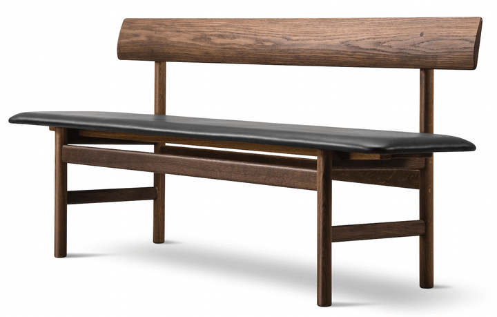 Mogensen Bench - Smoked Oak - Fredericia - Stools + Benches + Ottomans - HORNE