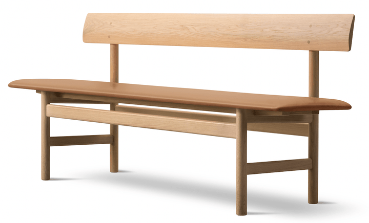 Mogensen Bench - Soap Treated Oak - Fredericia - Stools + Benches + Ottomans - Max 95 - HORNE