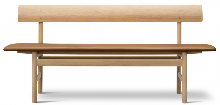 Mogensen Bench - Soap Treated Oak - Fredericia - Stools + Benches + Ottomans - Max 95 - HORNE