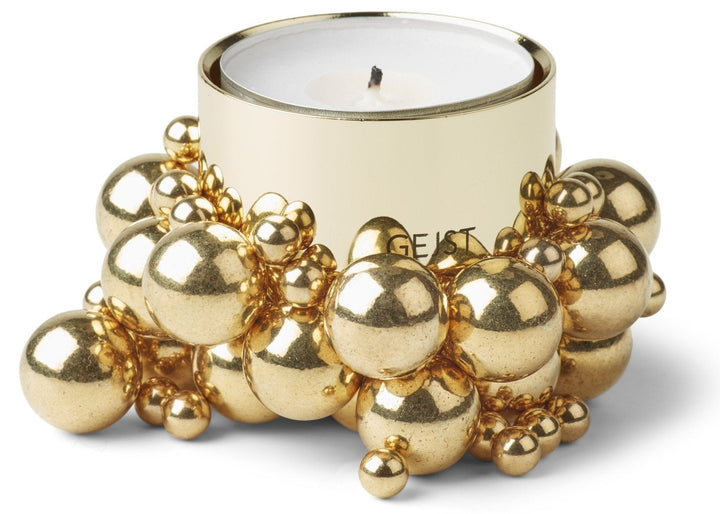 Molekyl Tealight Holder - Gejst - Candle Holders - Brass - HORNE
