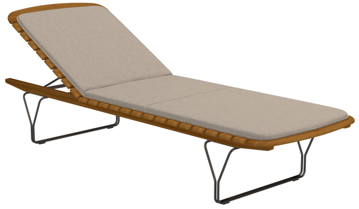 MOLO Sunbed Cushion - HOUE - Outdoor Furniture - Ash - HORNE