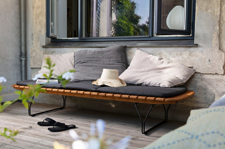 MOLO Sunbed Cushion - HOUE - Outdoor Furniture - Ash - HORNE