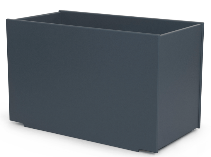 Mondo Double 28 Gallon Planter - Loll Designs - Outdoor Accessories - Charcoal Grey - HORNE