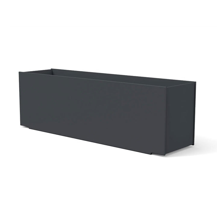 Mondo Quad 50 Gallon Planter - Loll Designs - Outdoor Accessories - Charcoal Grey - HORNE