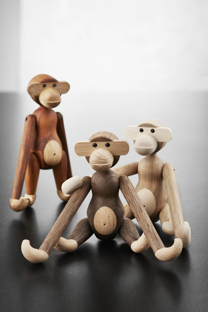 Monkey - Small - Kay Bojesen Kids + Baby - Oak - HORNE